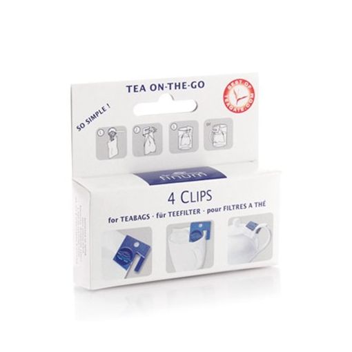 Tējas filtru turētāji FINUM Clips, 4 gab