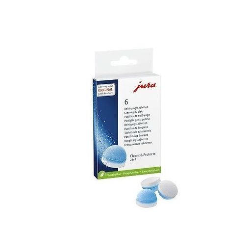 JURA cleaning tablets, 6 pieces