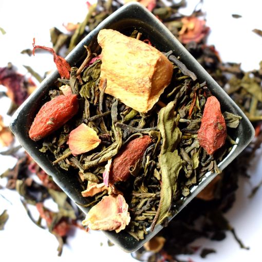 8 Secrets flavoured green tea