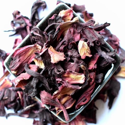 Цветы суданской розы (Hibiscus) фруктовый чай