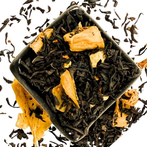Mango Ananāsu Čili, melnā aromatizētā tēja