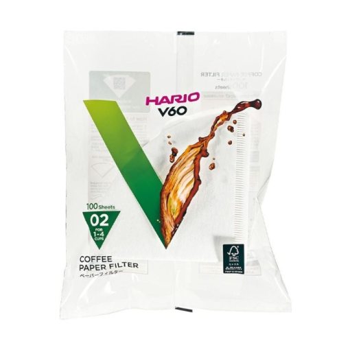 Hario V60 02 kafijas papīra filtri